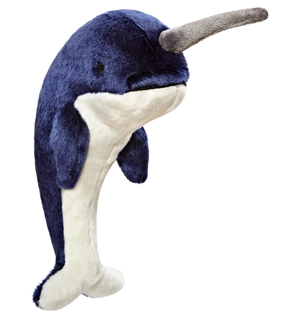 Fluff & Tuff Bleu Narwhal