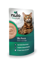 Load image into Gallery viewer, Nulo Wet Cat Food FreeStyle Silky Mousse Grain-Free Chicken &amp; Duck Recipe 2.8oz Pouch Single