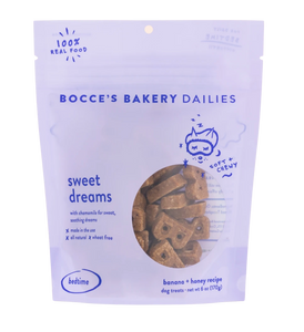 Bocce’s Dailies Soft & Chewy Dog Treats - Sweet Dreams 6oz Bag