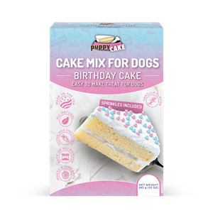 Puppy Cake & Frosting Mix - Birthday Cake 9oz