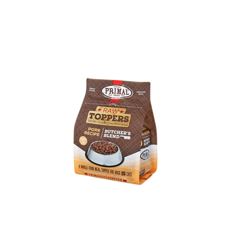 Primal Frozen Raw Dog Food Butcher's Blend Topper - Pork 2lb *Special Order Only*