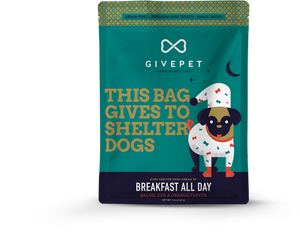 GivePet Biscuit Dog Treats - Grain-Free Breakfast All Day 12oz Bag