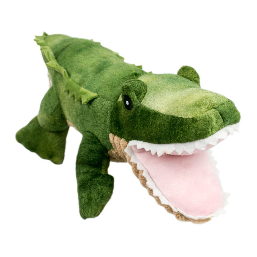 Tall Tails Plush Crunch Dog Toy - Gator 15