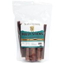 Load image into Gallery viewer, Tuesday&#39;s Natural Dog Company Bully Sticks Thick Odor Free 6&quot; - 16oz Bag