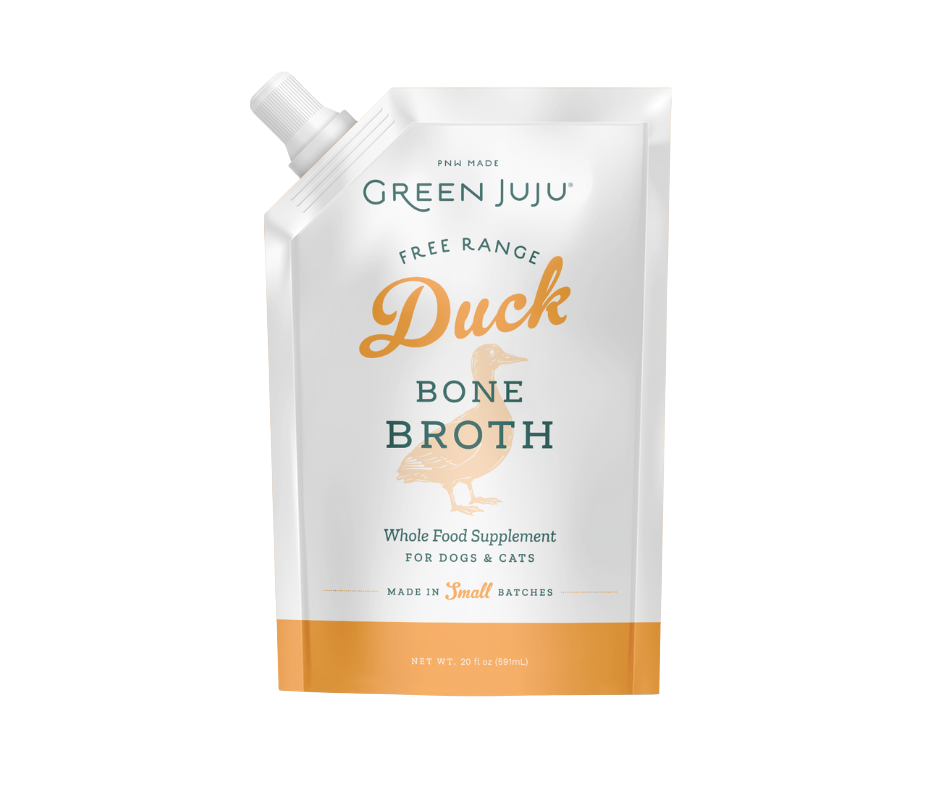 Green Juju Frozen Bone Broth Duck 20oz