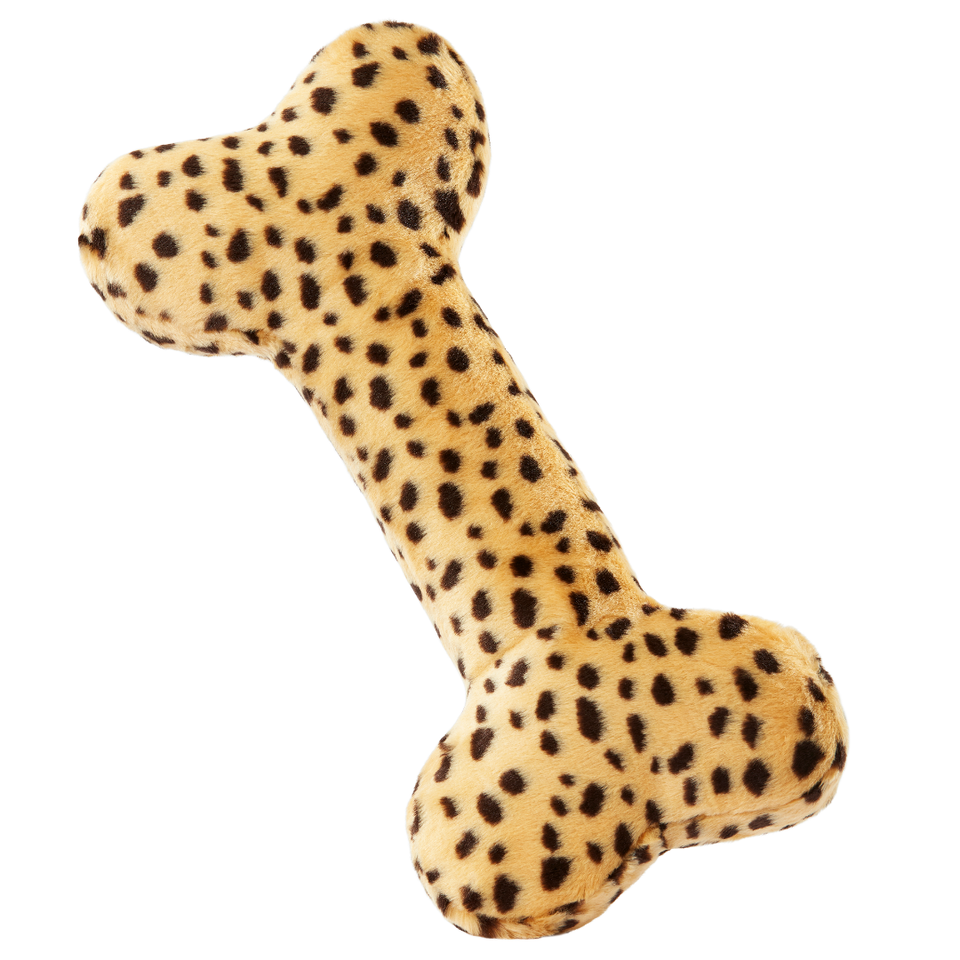 Fluff & Tuff Cheetah Bone - Extra Large