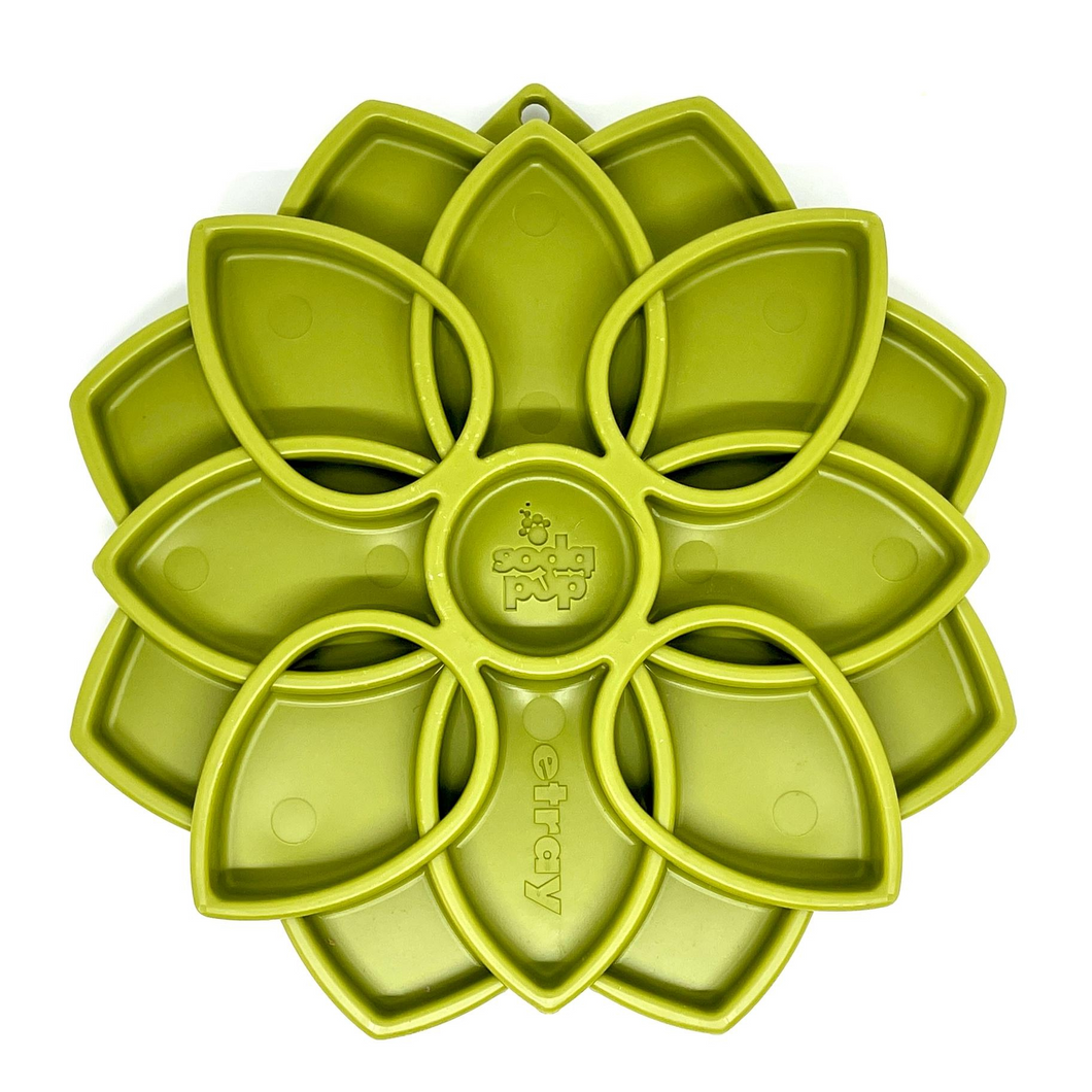 SodaPup Mandala Design Enrichment Tray - Green
