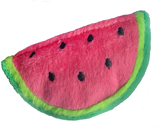 Kittybelles Plush Cat Toy Watermelon 3.75