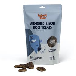 West Paw Air Dried Dog Treats - Bison Lung 2.5oz Bag
