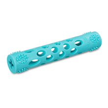 Load image into Gallery viewer, Messy Mutts Totally Pooched Huff&#39;n Puff Stick Foam Rubber 10&quot; - Teal