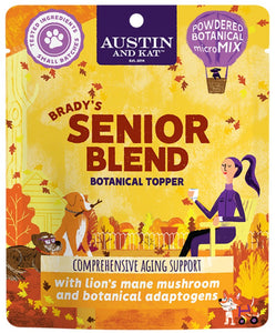 Austin and Kat Meal Enhancing Topper - Brady's Senior Blend 82g Pouch