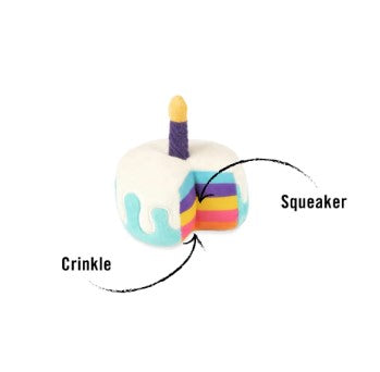 P.L.A.Y. Party Time Plush Toy - Bone-appetite Cake - Mini