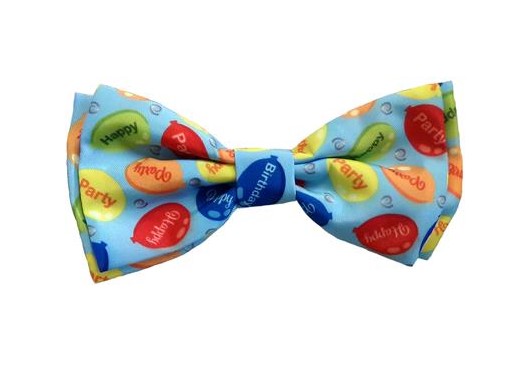 Huxley & Kent Party Time Bow Tie - Blue