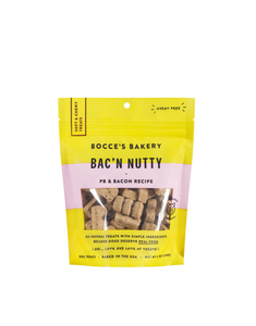 Bocce’s Everyday Soft & Chewy Treats - Bac N' Nutty 6oz bag