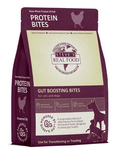 Steve's Gut Boosting Protein Bites Chicken Treats 4oz Bag