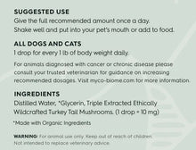 Load image into Gallery viewer, Adored Beast Apothecary Myco-Biome Medicinal Mushrooms - Turkey Tail Mushrooms | Liquid Triple Extract 59ml