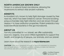 Load image into Gallery viewer, Adored Beast Apothecary Myco-Biome Medicinal Mushrooms - Turkey Tail Mushrooms | Liquid Triple Extract 59ml