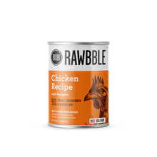 Load image into Gallery viewer, Bixbi RAWBBLE® Wet Dog Food Chicken Recipe 12.5oz Can Single