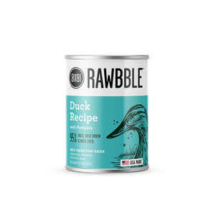 Bixbi RAWBBLE® Wet Dog Food Duck Recipe 12.5oz Can Single