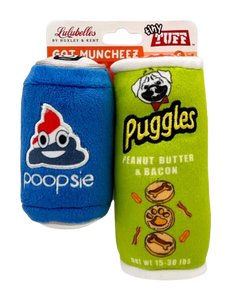 Lulubelles® Tiny Tuffs 2pk Dog Toy - Got Muncheez