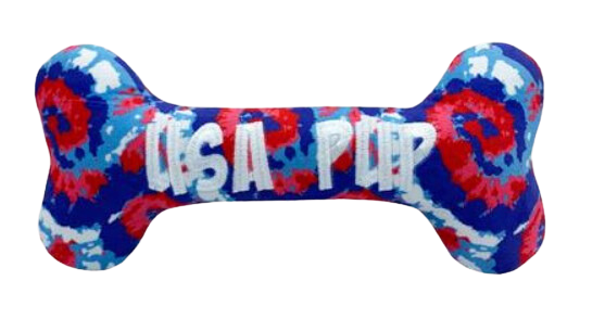 Lulubelle's Power Plush - USA Pup Bone