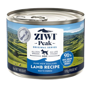 ZiwiPeak Wet Dog Food Lamb 6oz Can Single