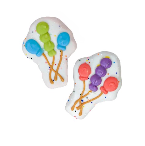 Bosco & Roxy's Bark-Day - Balloon Bouquet Dog Cookie
