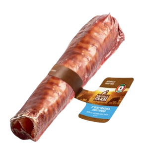 Natural Farm Individual Jerky Wrapped Beef Trachea 6"