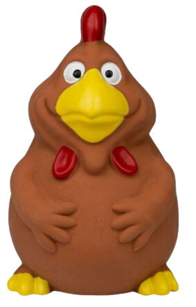 Territory Latex Squeaker Dog Toy - Chicken 6