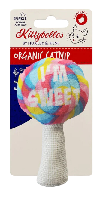 Kittybelles Plush Cat Toy I'm Sweet Lollipop 4