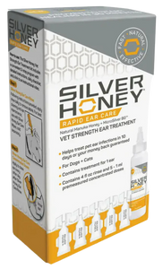 Absorbine Silver Honey™ Dog & Cat Rapid Ear Care Ear Treatment