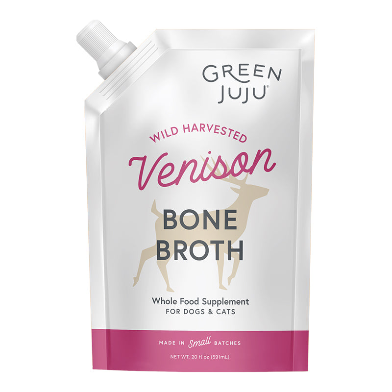 Green Juju Frozen Bone Broth Venison 20oz