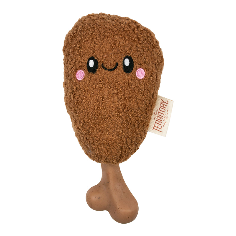 Territory 2-In-1 Dog Toy - Chicken on the Bone 8