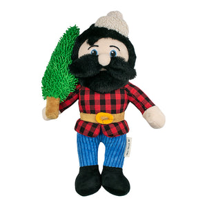 Tall Tails Plush Rope Dog Toy - Paul Bunyan 14"