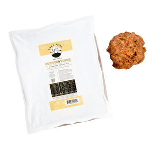 Oma's Pride Frozen Raw Signature Mix Chicken & Veggie 5lb Block