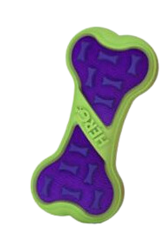 Hero Dog Toy Purple Outer Armor Bone- Large