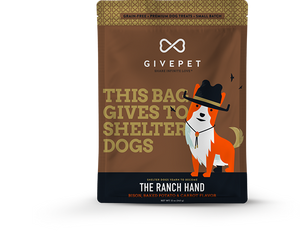 GivePet Biscuit Dog Treats - Grain-Free The Ranch Hand 12oz Bag
