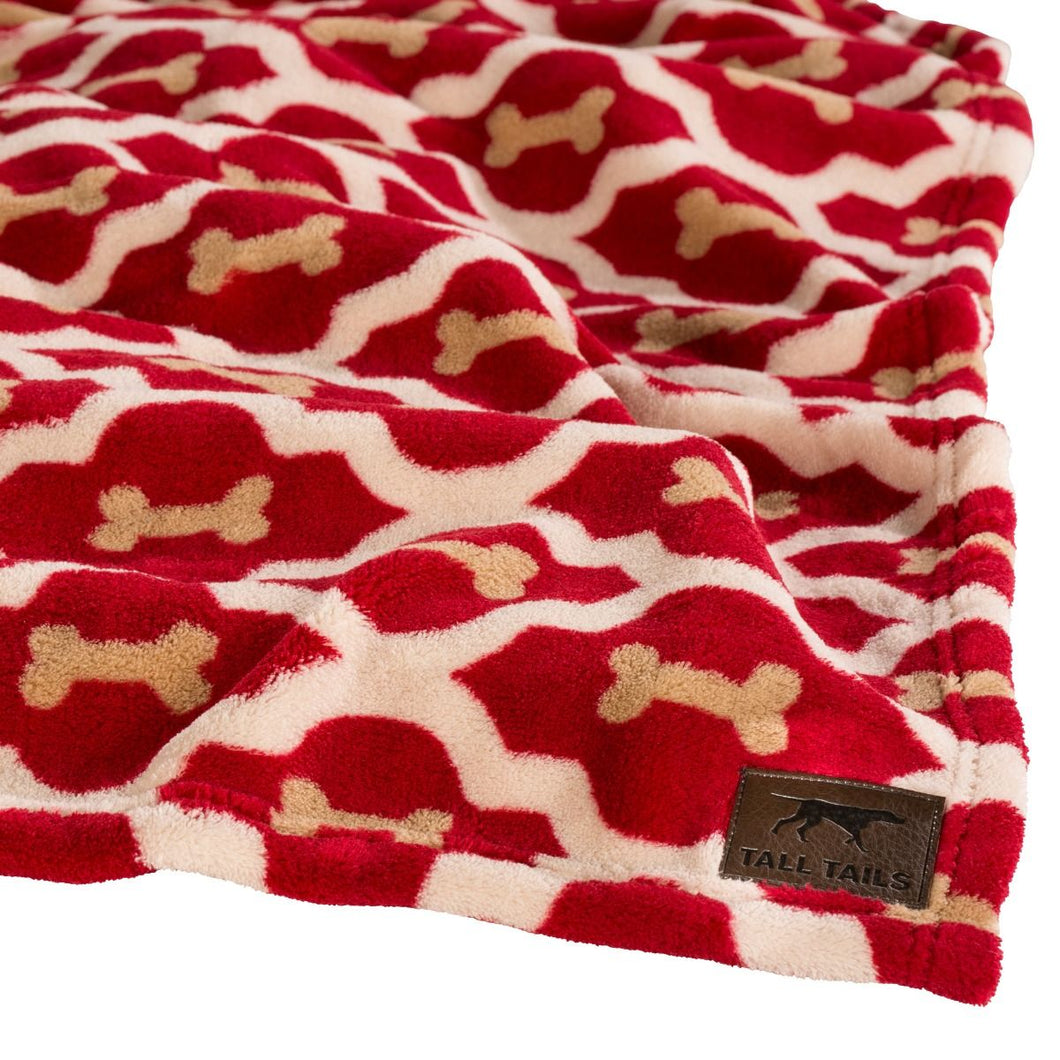 Tall Tails Dog Blanket - Red Bone- 20