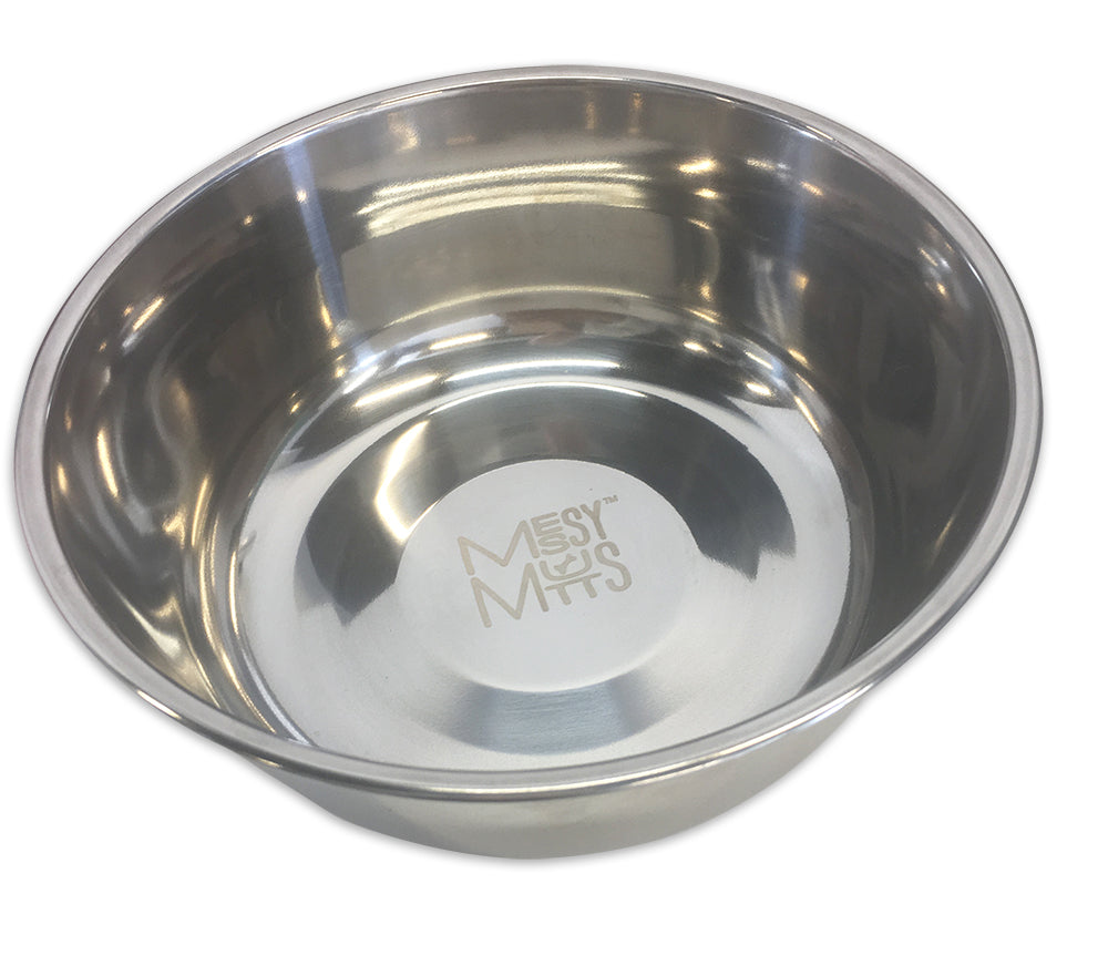 Messy Mutts Stainless Steel Replacement Bowl MED 1.5 cups
