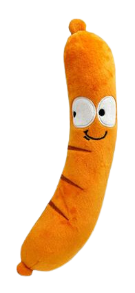 Lulubelle's Power Plush - Sammy Sausage