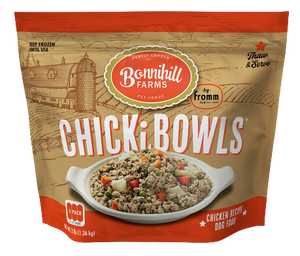 Fromm Bonnihill Farms Frozen Gently Cooked Dog Food - ChickiBowls 3lb Bag