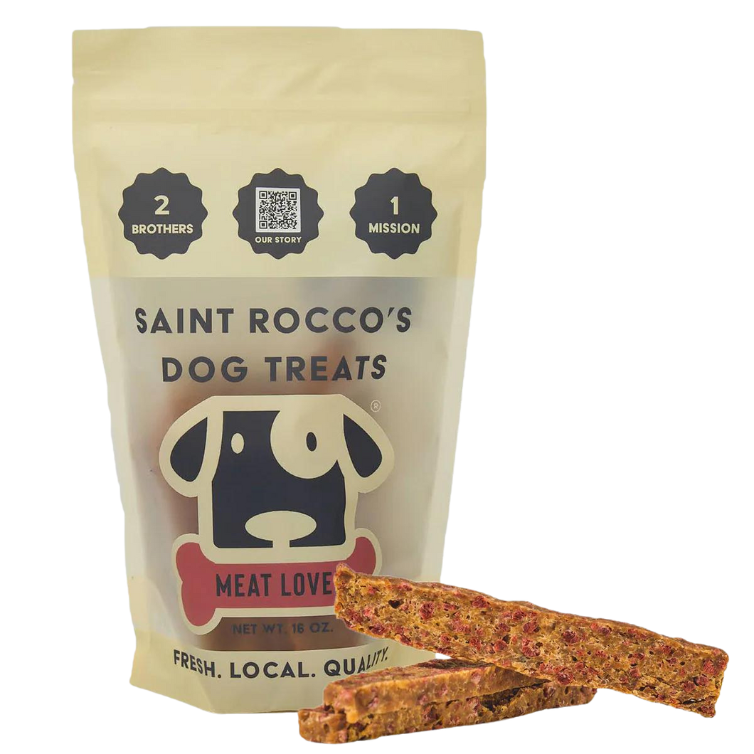 Saint Rocco's Treats Meat Lover Strips Bag