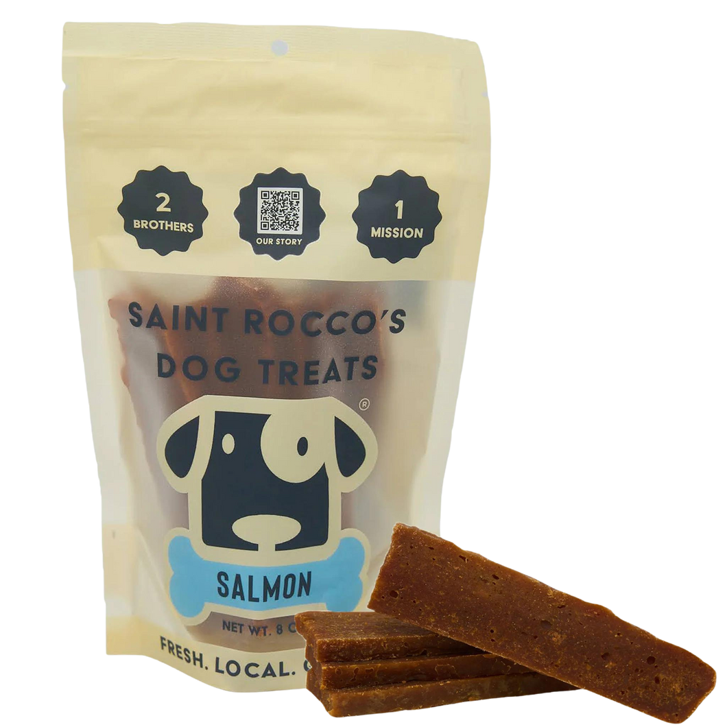 Saint Rocco's Treats Salmon Strips Bag