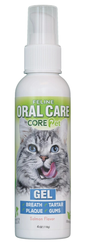 AdorePet Complete Oral Care Salmon Feline Gel 4oz Bottle