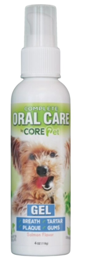 AdorePet Complete Oral Care Salmon Canine Gel 4oz Bottle