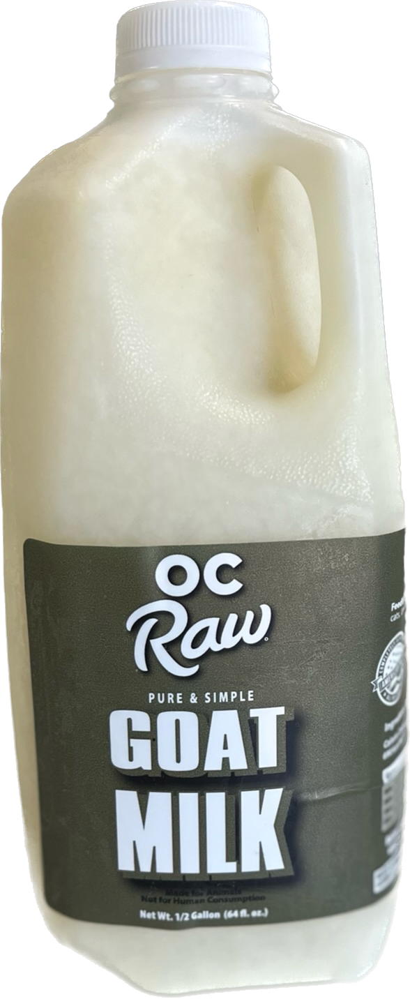 OC Raw Frozen Pure & Simple Goat Milk 64oz