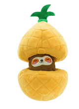 Load image into Gallery viewer, Hugsmart Fruity Critterz - Pineapple Interactive Dog Toy