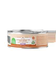 Open Farm Wet Cat Food - Chicken & Grass-Fed Beef Recipe 2.8oz Can Single