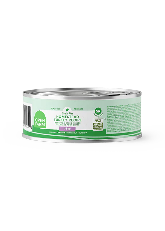 Open Farm Wet Cat Food - Homestead Turkey Recipe 2.8oz Can Single