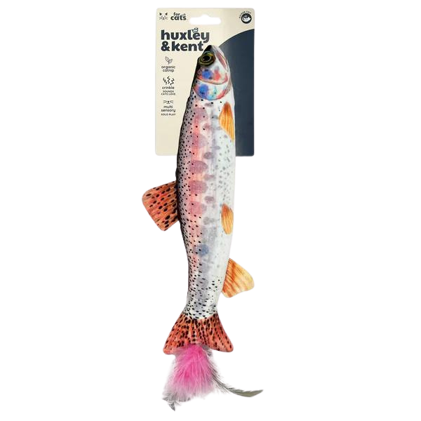 Kittybelles Kicker Cat Toy Rainbow Trout 8